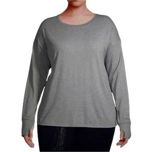 💣XERSION WOMENS ROUND NECK TWIST BACK LONG SLEEVE SHIRT